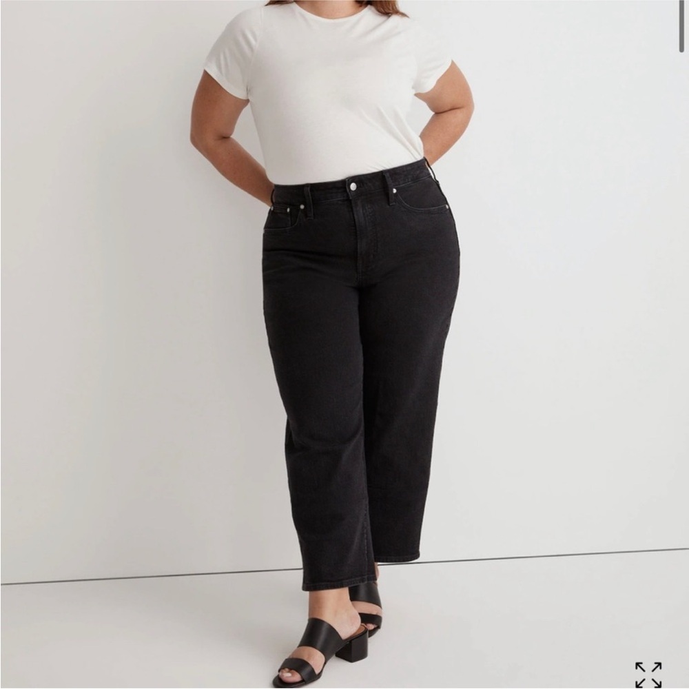 Madewell Perfect Vintage Wide Leg Jeans Belmere Wash 33P